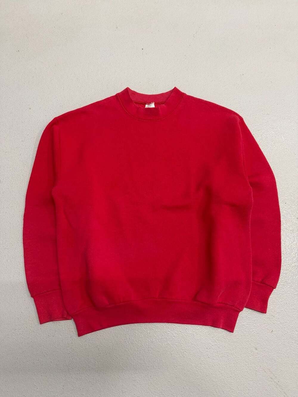 Vintage 90s Red Women’s Fruit of the Loom Casualwear Crewneck Sweatshirt